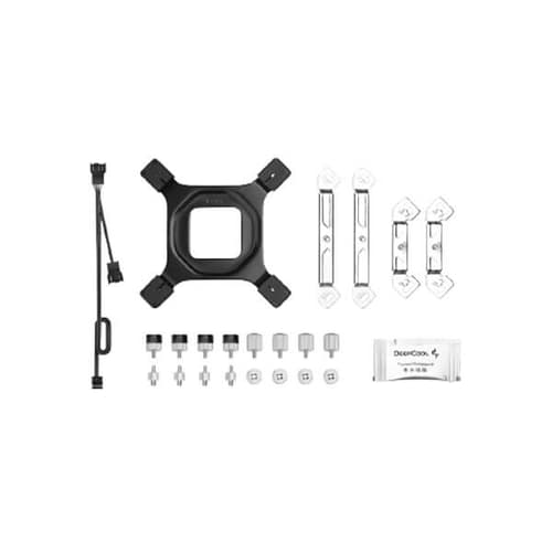 Deepcool Gammaxx AG620 White ARGB Dual Tower CPU Air Cooler (White)